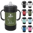 Polar Camel 10oz Stainless Steel Sippy Cups | https://www.bestnamebadges.com