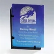 Recycled Rectangle Award | https://www.bestnamebadges.com