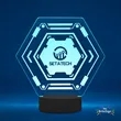 mr.BriteSign LED Acrylic Sign - Hexagon | https://www.bestnamebadges.com