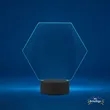 mr.BriteSign LED Acrylic Sign - Hexagon | https://www.bestnamebadges.com
