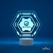 mr.BriteSign LED Acrylic Sign - Hexagon | https://www.bestnamebadges.com