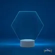mr.BriteSign LED Acrylic Sign - Hexagon | https://www.bestnamebadges.com