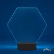 mr.BriteSign LED Acrylic Sign - Hexagon | https://www.bestnamebadges.com