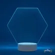 mr.BriteSign LED Acrylic Sign - Hexagon | https://www.bestnamebadges.com