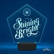 mr.BriteSign LED Acrylic Sign - Pentagon | https://www.bestnamebadges.com
