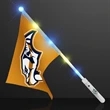 Custom Light Up Rally Flag | https://www.bestnamebadges.com