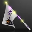 Custom Light Up Rally Flag | https://www.bestnamebadges.com