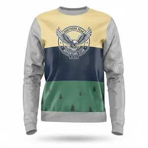 Unisex Sublimated 220G Ultra Light Sweatshirt