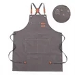 Adjustable Canvas Apron | https://www.bestnamebadges.com