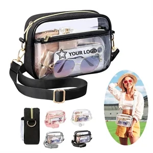 Clear Crossbody Bag for Stadium Events