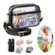 Clear Crossbody Bag for Stadium Events | https://www.bestnamebadges.com