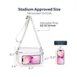 Clear Crossbody Bag for Stadium Events | https://www.bestnamebadges.com