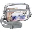 Clear Crossbody Bag for Stadium Events | https://www.bestnamebadges.com