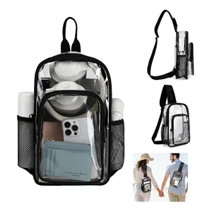 Transparent Sling Backpack Stadium Approved