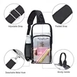 Transparent Sling Backpack Stadium Approved | https://www.bestnamebadges.com