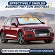 Car Windshield Sunshade | https://www.bestnamebadges.com