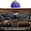 Car Windshield Sunshade | https://www.bestnamebadges.com