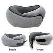 Memory Foam Neck Travel Pillow | https://www.bestnamebadges.com