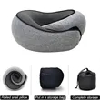 Memory Foam Neck Travel Pillow | https://www.bestnamebadges.com