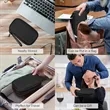 Travel Cable Organizer Pouch | https://www.bestnamebadges.com