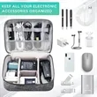 Travel Cable Organizer Bag | https://www.bestnamebadges.com