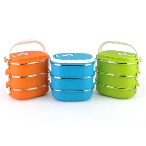 Three Layers Lunch Box