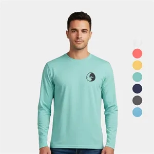Sunproof® UPF 50 Semi-Fitted Polyester Long Sleeve Shirt | https://www.bestnamebadges.com