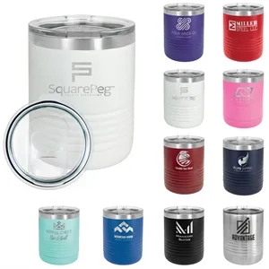 Polar Camel Colored 10oz. Stainless Steel Tumbler