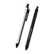 Straight Line Pen With 4" Ruler | https://www.bestnamebadges.com