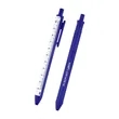 Straight Line Pen With 4" Ruler | https://www.bestnamebadges.com