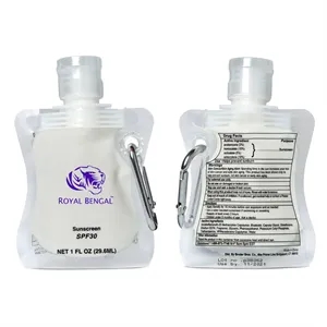 Collapsible Sunscreen 1 oz. | https://www.bestnamebadges.com