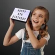 6" x 4" Mini Cinema Marquee USB LED Lightbox | https://www.bestnamebadges.com