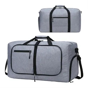 Overnighter Foldable Travel Duffel | https://www.bestnamebadges.com