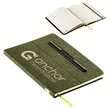 Boardroom Hardcover Journal with Built-In Phone Stand and Pe | https://www.bestnamebadges.com