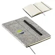 Boardroom Hardcover Journal with Built-In Phone Stand and Pe | https://www.bestnamebadges.com