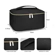 Portable PU Leather Travel Makeup Case | https://www.bestnamebadges.com