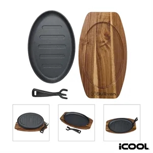 iCOOL® Alpine 10 1/2' Cast Iron Skillet / Pan