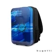Bugatti Customizable Squared Backpack | https://www.bestnamebadges.com