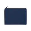 9" X 6" Cotton Canvas Zippered Pouch | https://www.bestnamebadges.com