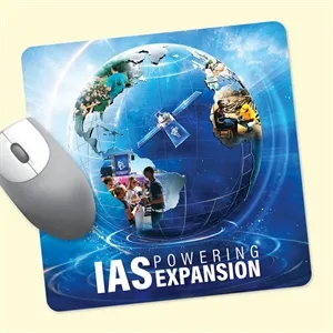 Vynex® Heavy Duty 8" x 8" x 1/16" Hard Surface Mouse Pad