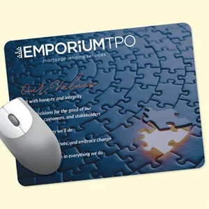 Vynex® DuraTec® 7" x 9" x 1/16" Hard Surface Mouse Pad