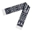 60 Inch Custom Elite Knit Scarf With Fringe | https://www.bestnamebadges.com