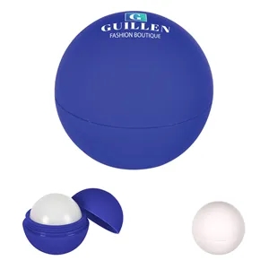Rubberized Lip Moisturizer Ball | https://www.bestnamebadges.com