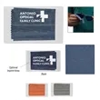 Heathered Cleaning Cloth In Case | https://www.bestnamebadges.com