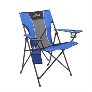 Dual Lock Portable Camping Chair | https://www.bestnamebadges.com
