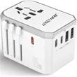 45W 6-in-1 Universal Travel Adapter 2X USB-A and 3X USB-C | https://www.bestnamebadges.com