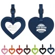 Heart Shaped Luggage Tag | https://www.bestnamebadges.com