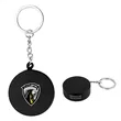 Hockey Puck Stress Reliever Keychain | https://www.bestnamebadges.com