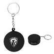 Hockey Puck Stress Reliever Keychain | https://www.bestnamebadges.com