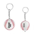 Baseball Stress Reliever Keychain | https://www.bestnamebadges.com